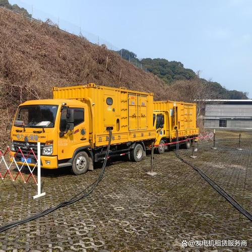 租赁了2台10kva的ups,确保现场服务器和展示设备稳定运行